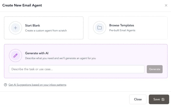 Setup your agent